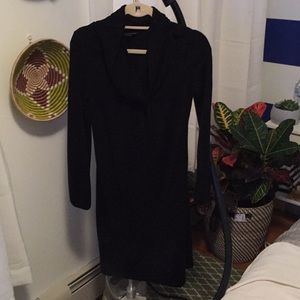 Banana Republic XS Black Sweater Dress
